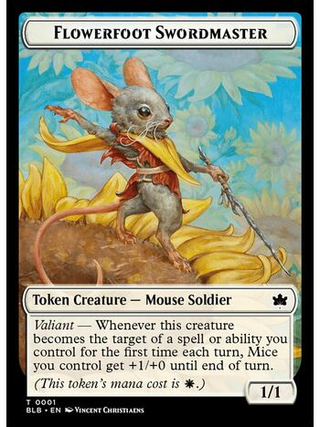 Flowerfoot Swordmaster Token