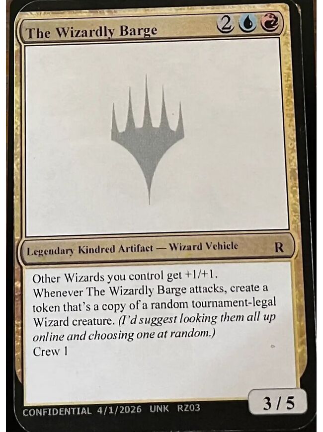 The Wizardly Barge