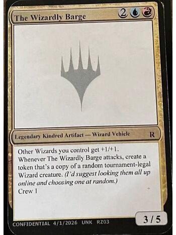 The Wizardly Barge