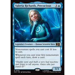 Valeria Richards, Precocious