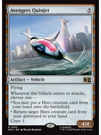 Avengers Quinjet