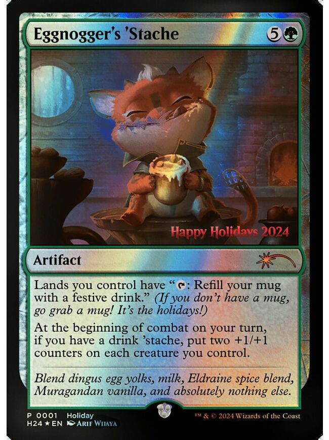Eggnogger's 'Stache