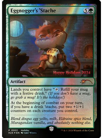 Eggnogger's 'Stache