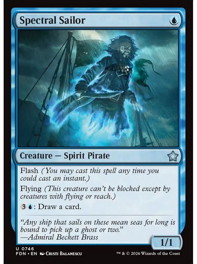 Spectral Sailor