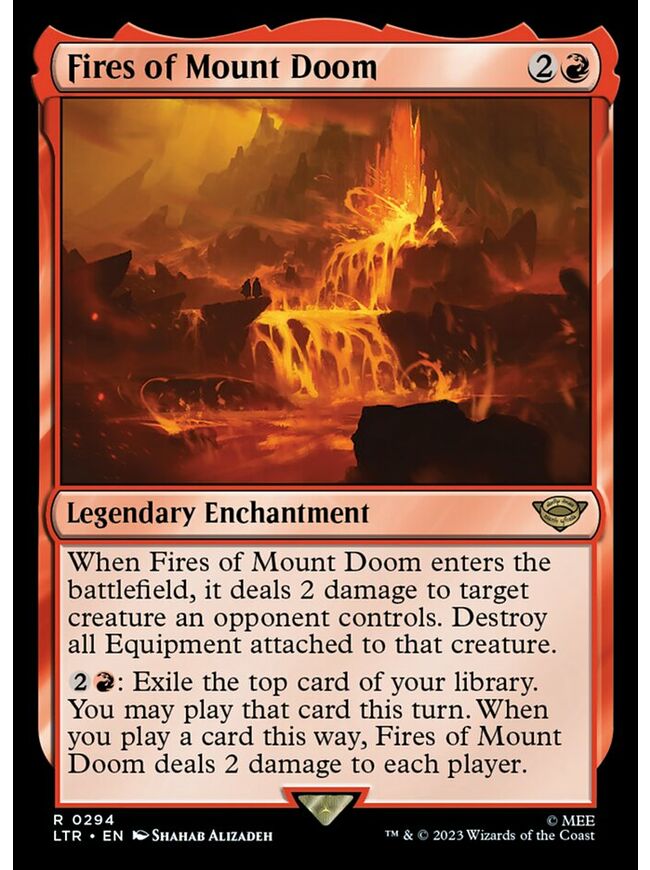 Fires of Mount Doom