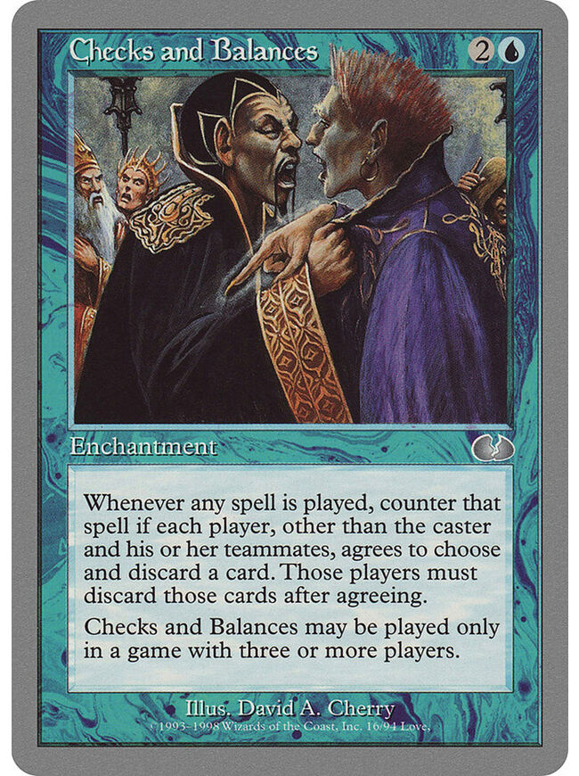 Checks and Balances
