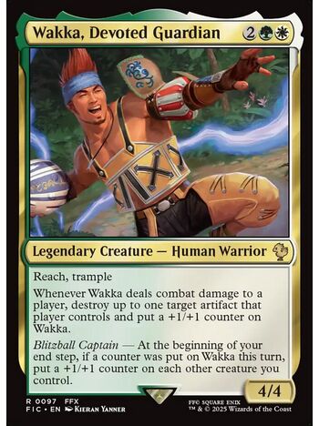 Wakka, Devoted Guardian