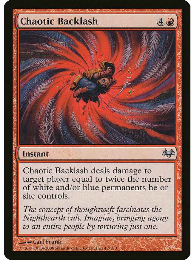 Chaotic Backlash