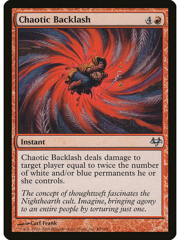 Chaotic Backlash