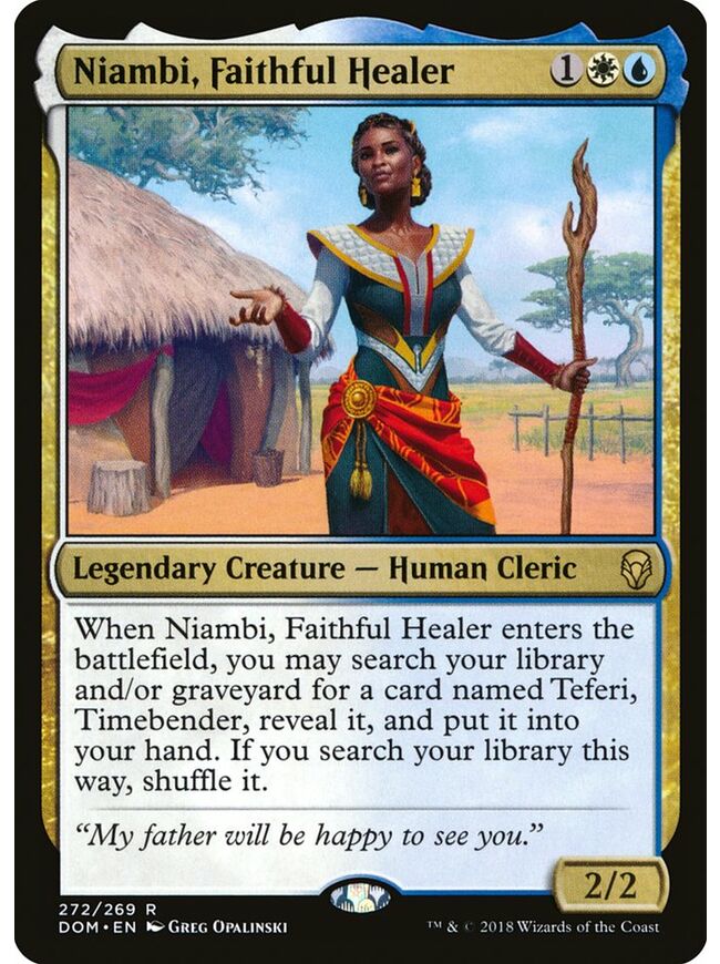 Niambi, Faithful Healer