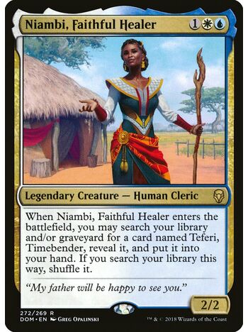 Niambi, Faithful Healer