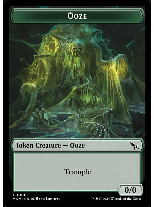Ooze Token (0/0)
