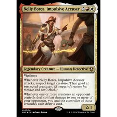 Nelly Borca, Impulsive Accuser