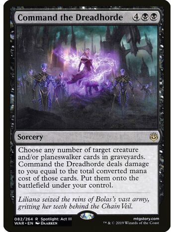 Command the Dreadhorde