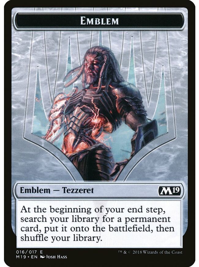 Tezzeret, Artifice Master Emblem Token