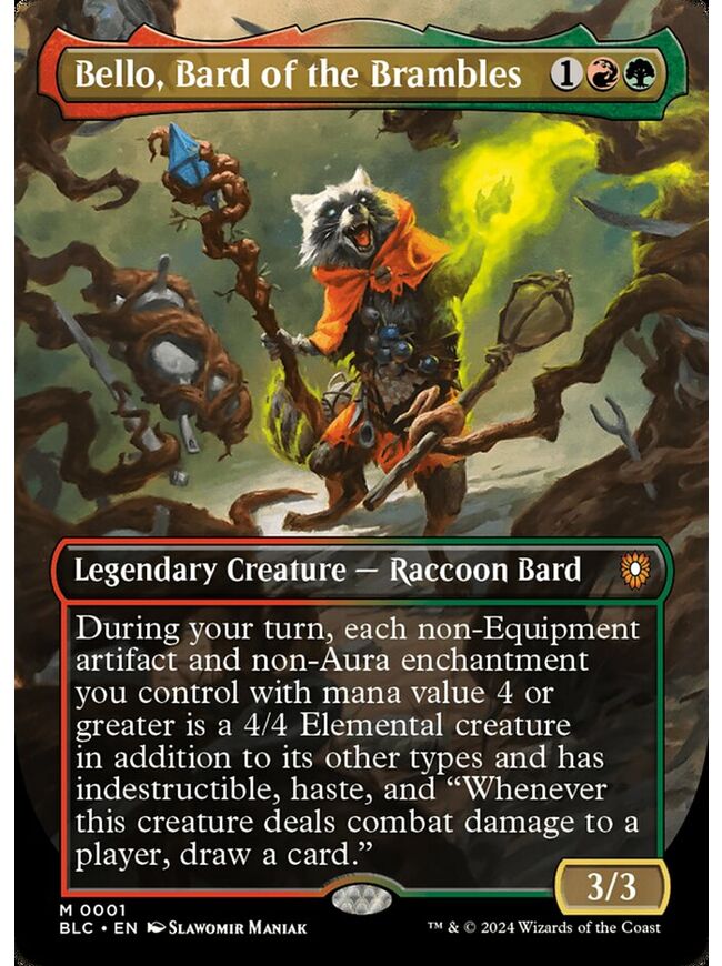 Bello, Bard of the Brambles