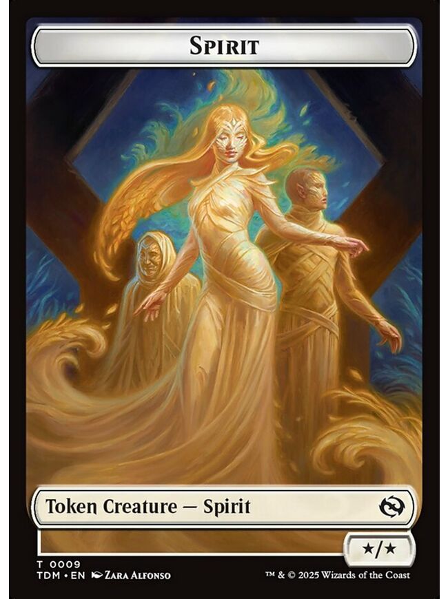 Spirit Token (*/*) (White)