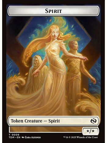 Spirit Token (*/*) (White)