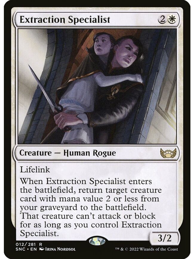 Extraction Specialist