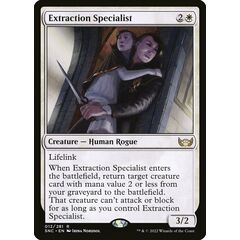 Extraction Specialist