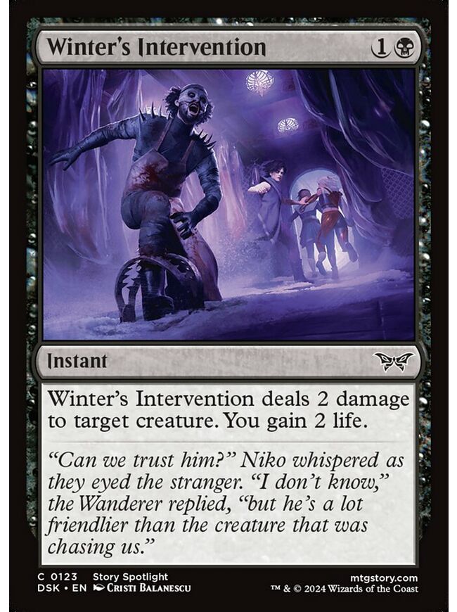 Winter's Intervention