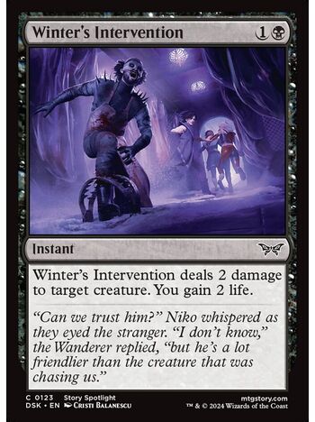 Winter's Intervention