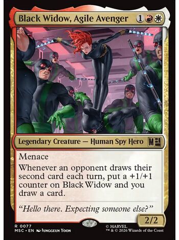 Black Widow, Agile Avenger