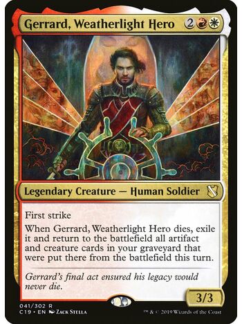 Gerrard, Weatherlight Hero