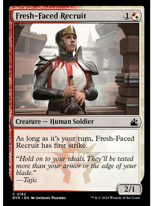 Fresh-Faced Recruit