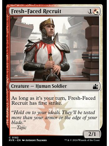 Fresh-Faced Recruit