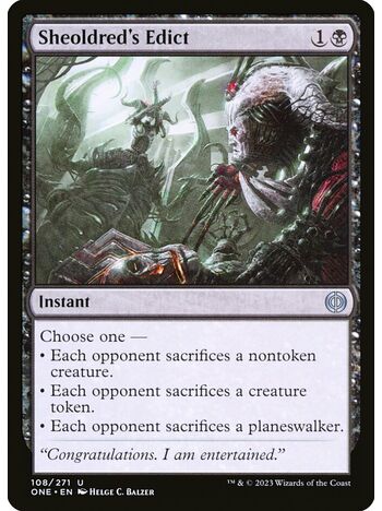 Sheoldred's Edict