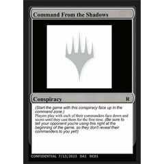 Command From the Shadows