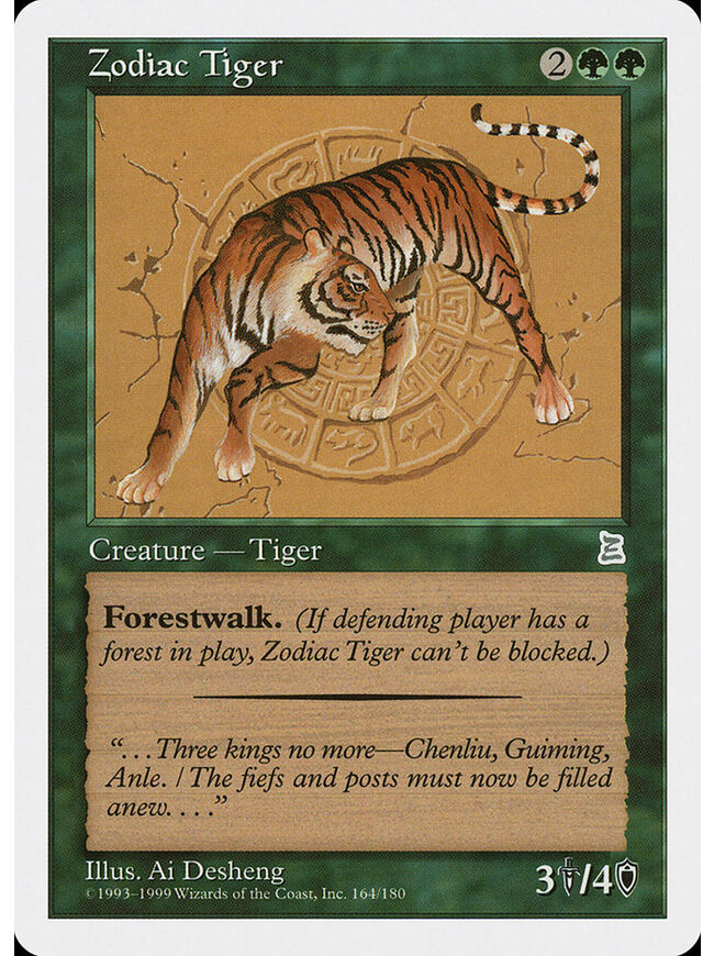 Zodiac Tiger