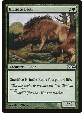 Brindle Boar