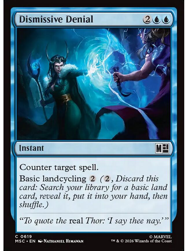 Dismissive Denial