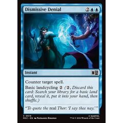 Dismissive Denial