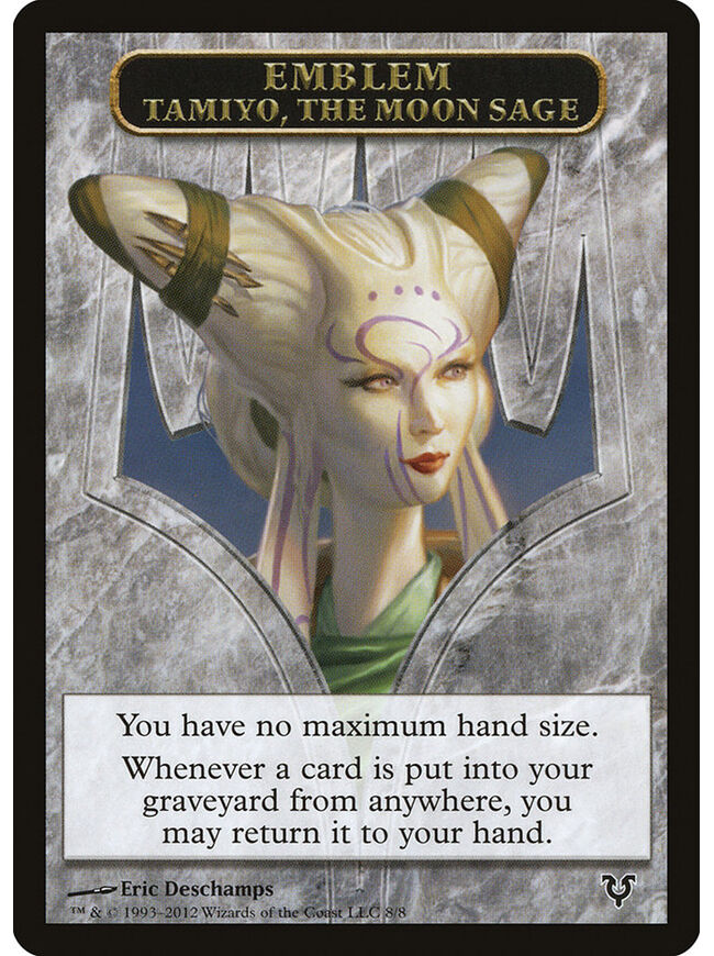 Tamiyo, the Moon Sage Emblem Token