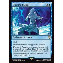 Observed Stasis