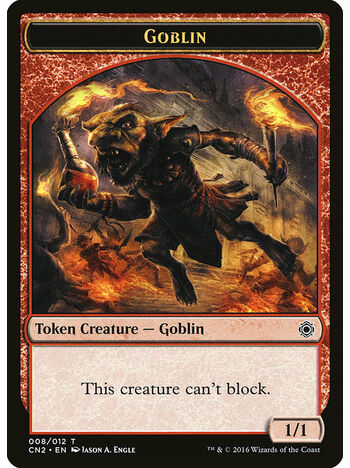 Goblin Token (1/1) (Can’t block)