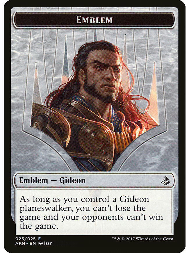 Gideon of the Trials Emblem Token