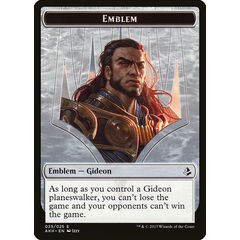Gideon of the Trials Emblem Token