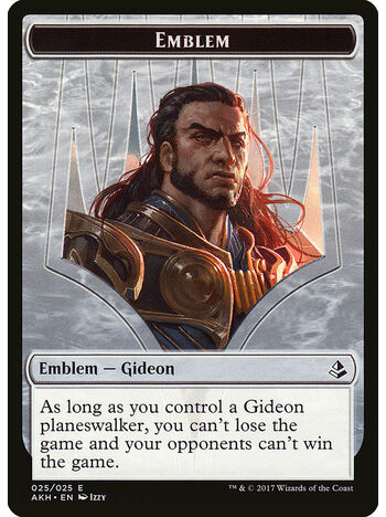Gideon of the Trials Emblem Token