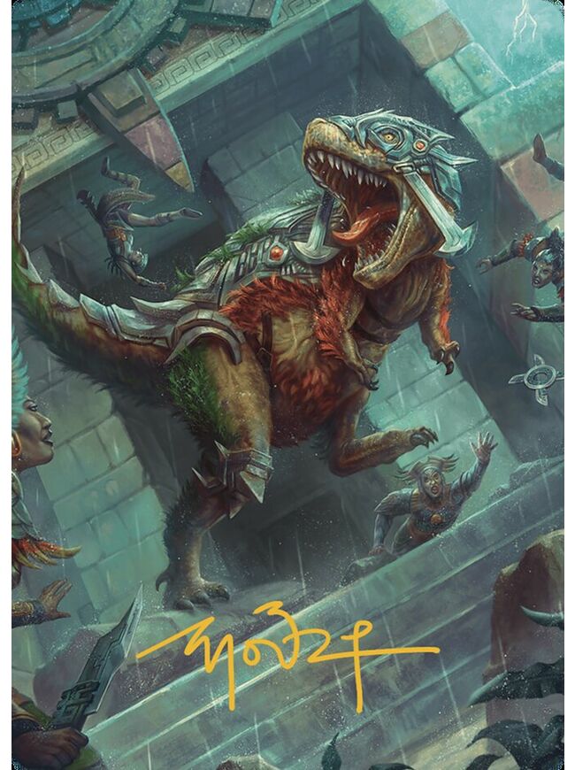 Carnage Tyrant // Carnage Tyrant Token (Art Series)