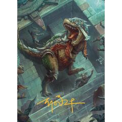 Carnage Tyrant // Carnage Tyrant Token (Art Series)