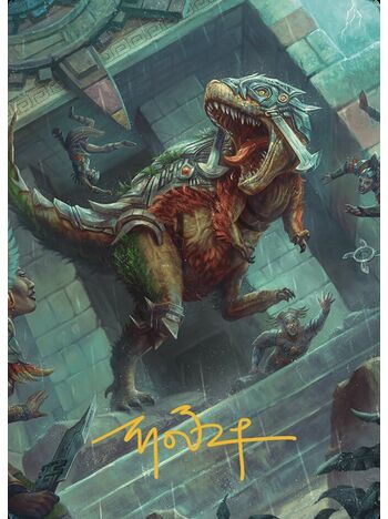 Carnage Tyrant // Carnage Tyrant Token (Art Series)