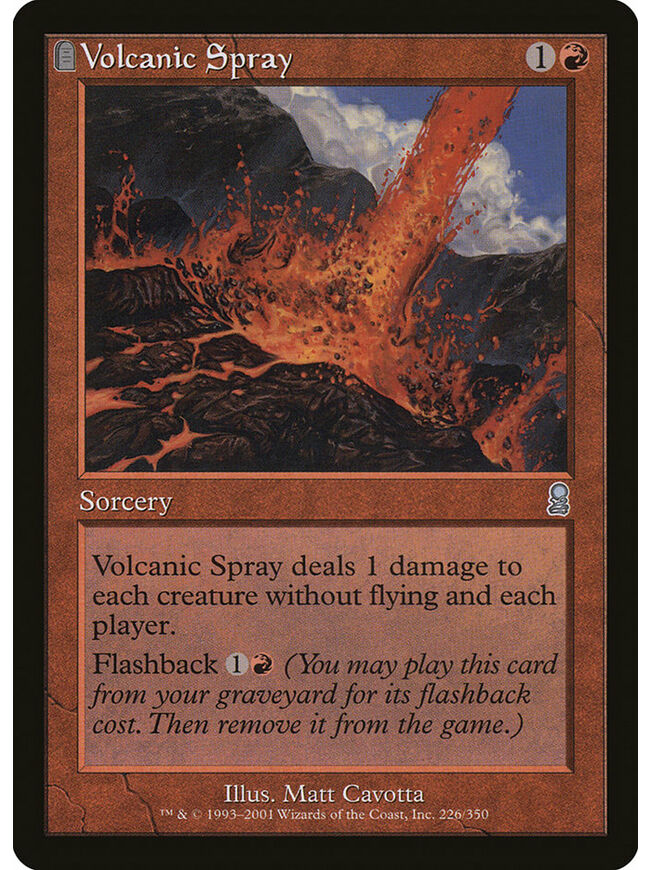 Volcanic Spray