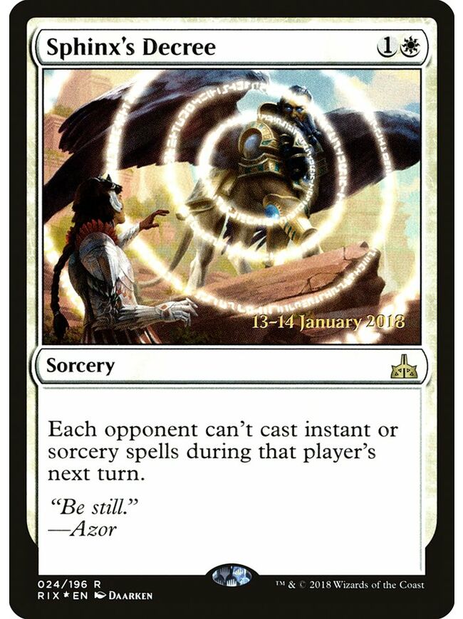 Sphinx's Decree