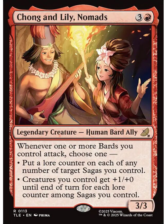 Chong and Lily, Nomads