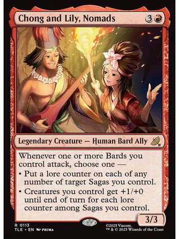 Chong and Lily, Nomads