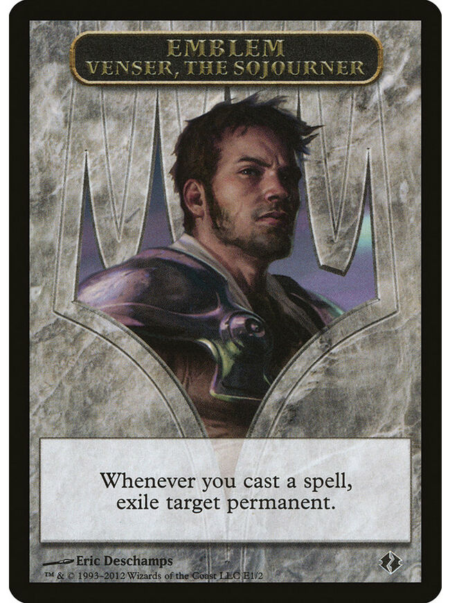 Venser, the Sojourner Emblem Token